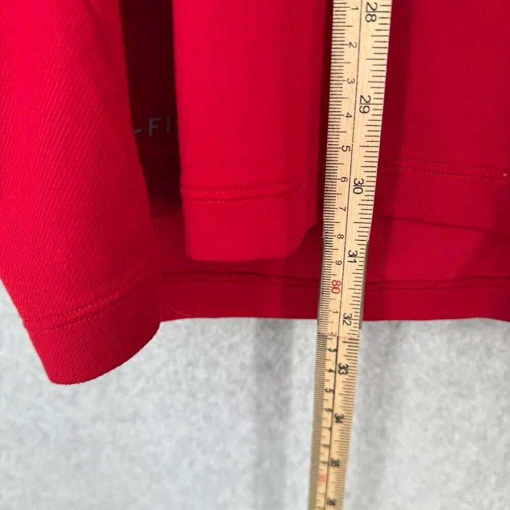 Nike Mens Trajectory Golf Polo Shirt Size XL Tiger Woods Collection Red Sunday